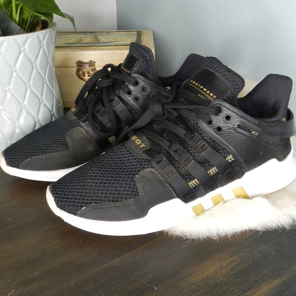 adidas Shoes - adidas Originals EQT Support ADV womens black/gold